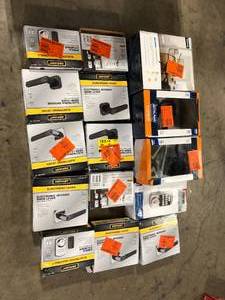 Lot of Door Handles and Digital Locks Various Models and Conditions  Customer Returns See Pictures