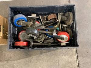 Lot of Caster Wheels