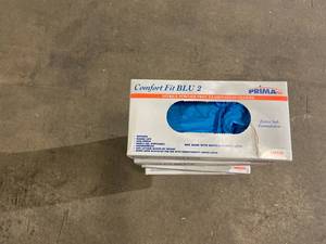 Five boxes Nitrile Powder Free Examination Gloves - various sizes