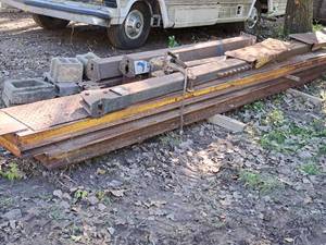 lot 1204 image: Eagle Lifts 12000-lbs 4-Post Lift ABR-12L