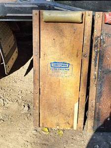 lot 1317 image: Craftsman Auto Creeper Hardwood Shop Floor Creeper