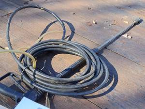 lot 1329 image: Pressure Washer Wand with Hose RL15