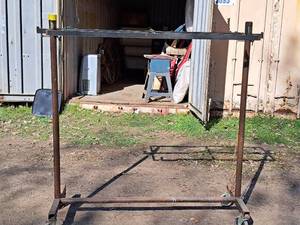 lot 1297 image: Rolling Rack