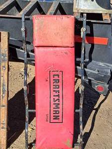 lot 1315 image: Craftsman Padded Metal 6-wheel Shop Floor Creeper