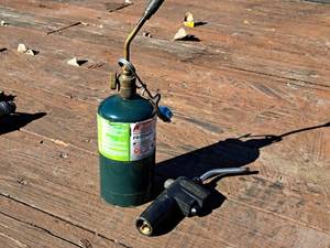 lot 1349 image: Lot of (2) Proane Torch Heads and Ignitor