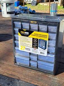 lot 1337 image: Parts Organizer 27-drawer (in original packaging)