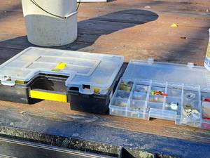 lot 1338 image: Lot of (2) Parts Organizer Cases
