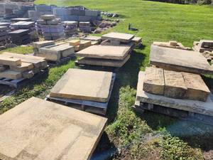 Lot of (12 Pallets) PaversSlabs