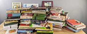lot 184 image: Wonderful Assortment of Books Hans Christian Andersen, Deb Perelman, Isabel Allende, Kids, Adults, Cookbooks, & Much Much More D