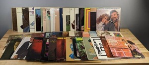 lot 26 image: Large Collection of Vintage Vinyl Albums Kenny Rogers and Dottie West, Love Story Soundtrack and More  D