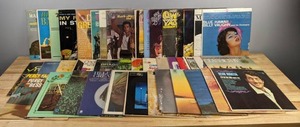 lot 28 image: Large Collection of Vintage Vinyl Albums Dean Martin, Mamas and Papas, The Isly Brothers and More  D
