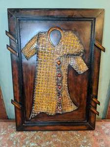 lot 494 image: Unique Tin Wall Hanging-A Piece To Talk About P