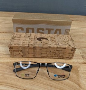 lot 120A image: NEW Costa Del Mar Mens Eyeglass Frames & Case L