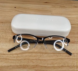 lot 203A image: NEW Marc by Marc Jacobs Unisex Eyeglasses & Case L