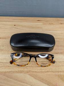lot 36A image: NEW Coach Glasses with Display Lenses L
