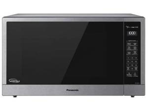 lot 5 image: Brand New Panasonic 2.2 cu. ft. Countertop Microwave in Stainless Steel Built-in with Cyclonic Wave Inverter Technology and Sensor Cook N