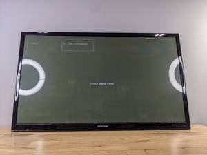 lot 68A image: 51 Samsung Plasma Television TV  J