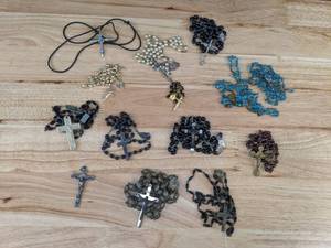 lot 231A image: Beautiful Rosary Collection D