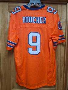 lot 35A image: New The Waterboy Adam Sandler Movie Bourbon Bowl Bobby Boucher South Central Louisiana State Mud Dogs Jersey Size Mens Large I