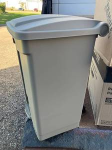 Step-On Trash Can