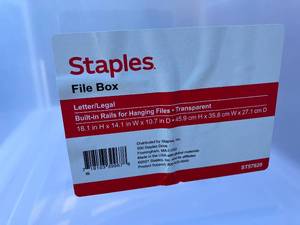 File Storage Bins