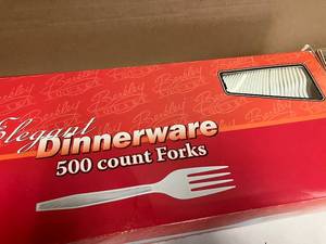 Heavyweight Plastic Forks