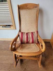 Provincial Cane Back Rocker