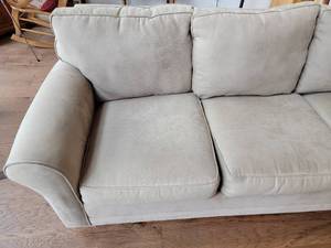 Contemporary Camel Tone Sectional Sofa