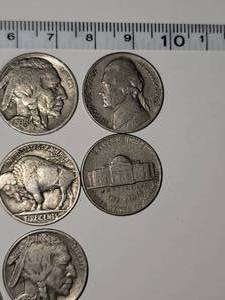 Collection Liberty Dimes & Buffalo Nickle Coins Condition Varies
