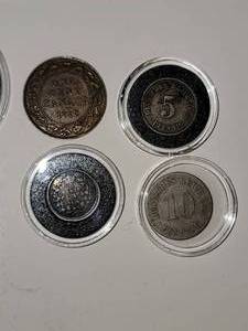 Collection Canadian Vintage Coins Condition Varies