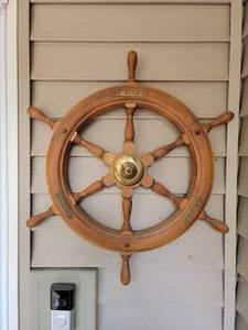Maritime Decor Ship Helm