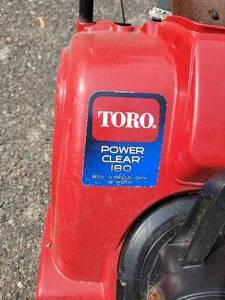 Toro 18 inch Snowblower
