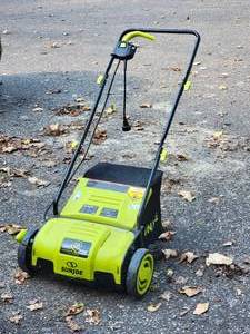 Sun Joe Electric Scarifier and Dethatcher AJ798E