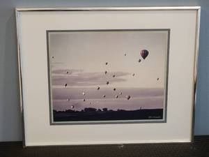LE Hot Air Balloon Festival Artist Photograph by Lyle Winale, 1100