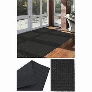 lot 10 image: 6 ft x 9 ft Clean Green Area Rug- Black Ice