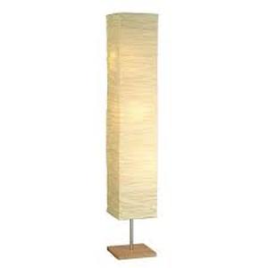 lot 22 image: Adesso Dune 58 in. Satin SteelNatural Wood Floor Lamp