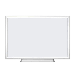 lot 135 image: U Brands Magnetic Dry Erase Board 70 in. x 47 in. Silver Aluminum Frame