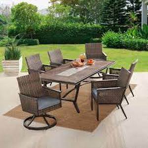 lot 216 image: Agio Summerton 7-piece Outdoor Dining Set
