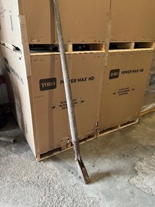Vintage pry Handle