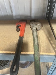 2 Large Pipe Wrenches