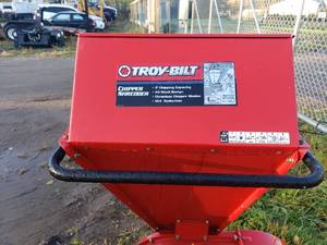 Troy-Bilt Wood Chipper and Shredder