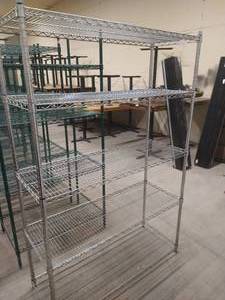 Silver NSF Shelf Unit
