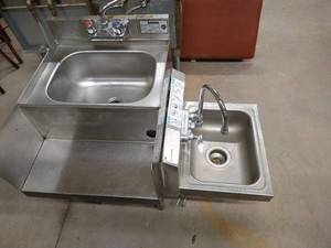 (2) Stainless Steel Sinks