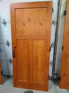 Solid Wood One-Way Swinging Door