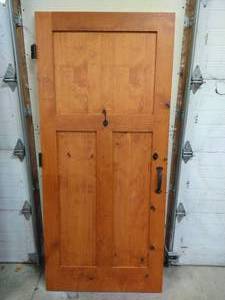 Solid Wood One-Way Swinging Door