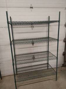 Green NSF Shelving