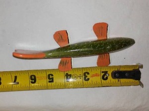Vintage Collectible Spear Fishing Decoy Lawence Bethel.