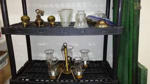 Antique Brass Vintage Lighting Fixtures (3)