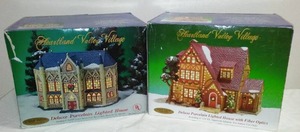 Christmas Village Lighted Houses (2).