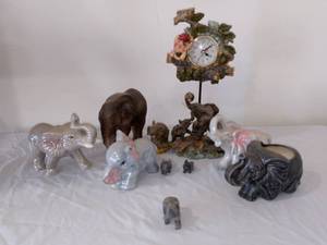 Elephant Clock , Plant Holder And More.